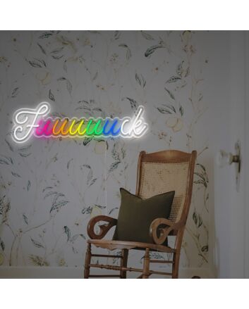 Brighten Your Nightlife Adventures: Ideal for Bars, Clubs, and Bachelor Parties - Fuuuuuck LED Neon Sign