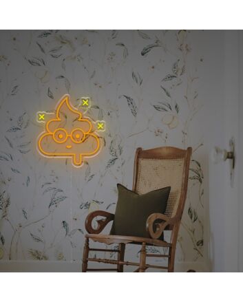 Brighten Up Your Spaces from Bedrooms to Bars with the Poop Emoji LED Neon Sign