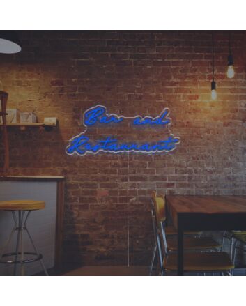 Transform Your Space: Bar And Restaurant LED Neon Sign Perfect for Home Bars, Chic Cafes, and Vibrant Parties