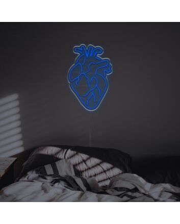 Brighten Your Wedding and Bar Ambiance with Detailed Heart LED Neon Sign.