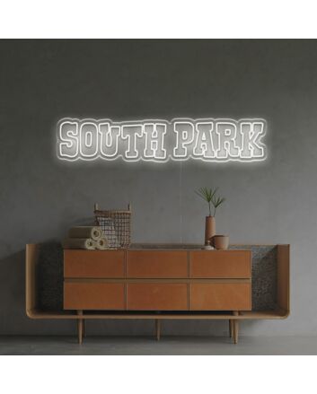 Brighten Up Your Space: South Park LED Neon Sign for Bars, Home Entertainment Areas, and Fan Rooms.