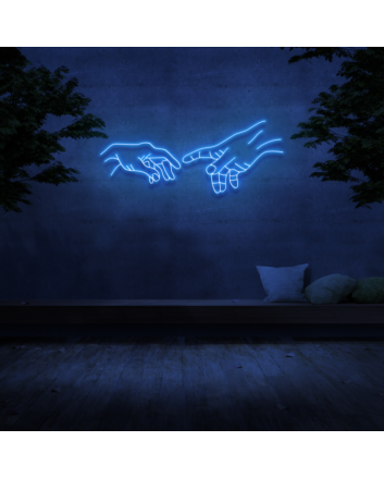 Hand Of God Neon Sign