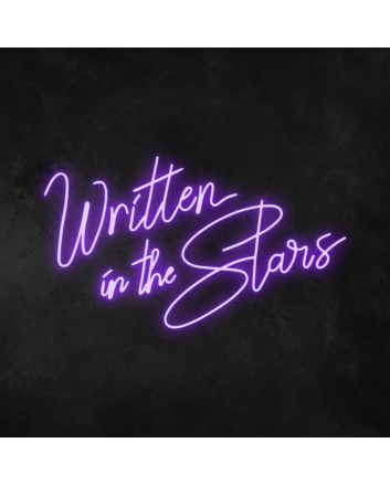 Written In The Stars Neon Sign