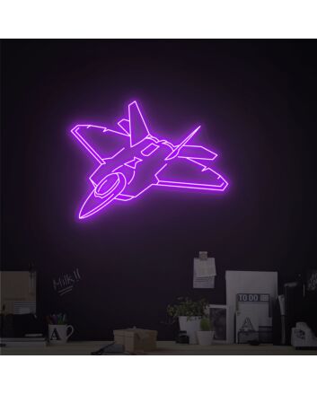 Elevate Your Space with F14 Fighter Neon Sign: Perfect for Game Rooms, Bars, and Wedding Ambiance