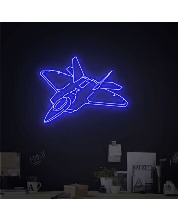 Elevate Your Space with F14 Fighter Neon Sign: Perfect for Game Rooms, Bars, and Wedding Ambiance