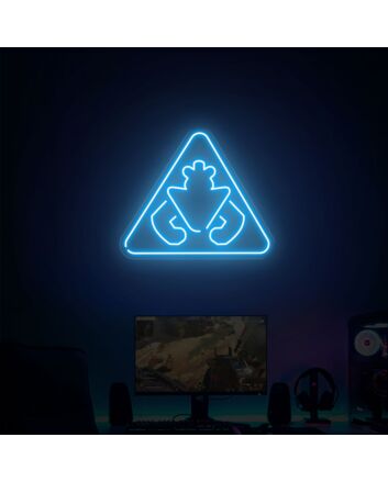 Brighten Your Game Room or Store with Fnaf Monty Security Breach Warning Sign Neon – Perfect for Themed Events and Decor.