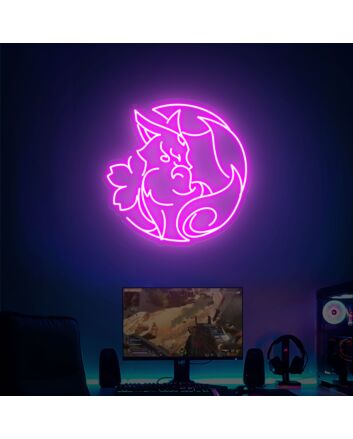Brighten Your Game Room, Bar, or Fan Space with the Genshin Eightfold Son Of God Constellation LED Neon Sign