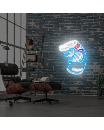 Brighten Your Bar, Store, or Home Party Scene with the Vibrant Pepsi Cola Bottle Neon Sign Cocktail Neon Neon Bar Signs Tin Beer Signs.