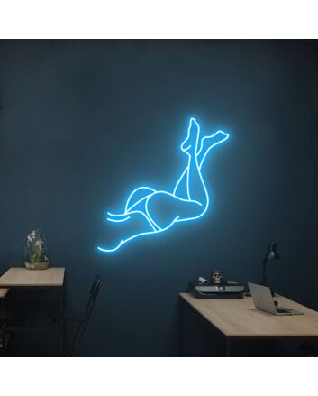 Add a Sultry Glow to Your Boudoir or Create the Perfect Ambiance for Parties with the Woman Neon Sign Lady Neon Sign Woman Body Neon Sign Neon Sign Bedroom.