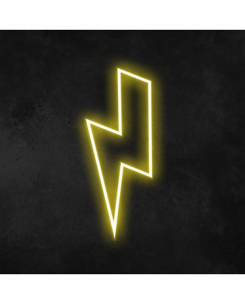 Lightning Bolt Neon Sign