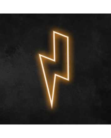 Lightning Bolt Neon Sign