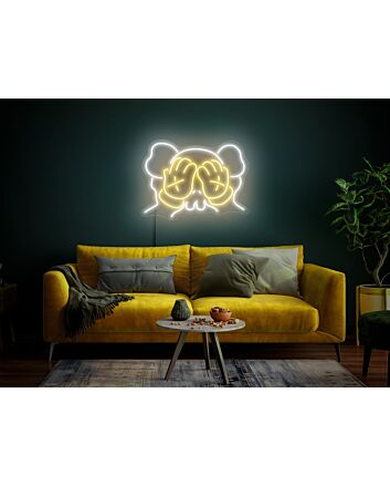 Brighten Up Your Space: Perfect for Home Decor, Offices, Stores, Bars, Weddings, and Parties - Kaws Neon Sign LED Sign Kaws Light Sign Fashion Neon Sign Aesthetic Neon Sign