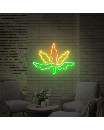 Brighten Your Space: Monstera Leaf Led Neon Signs Needle Leaf Green Aesthetic Led Sign for Wall Art - Perfect for Home Decor, Offices, Bars, and Weddings.