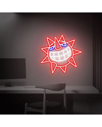 Brighten Up Your Space: Soul Sun And Moon Led Neon Sign - Perfect for Home Decor, Office Ambiance, and Memorable Wedding or Party Lighting.