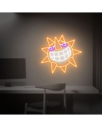 Brighten Up Your Space: Soul Sun And Moon Led Neon Sign - Perfect for Home Decor, Office Ambiance, and Memorable Wedding or Party Lighting.