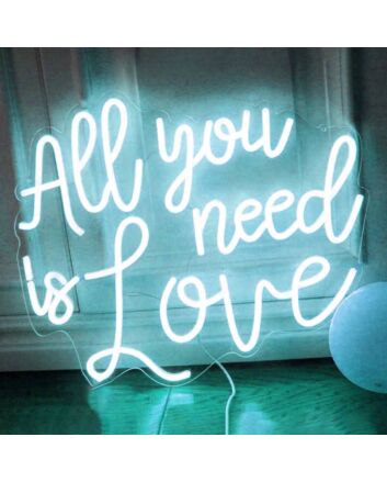 All You Need is Love  Wedding Neon Sign