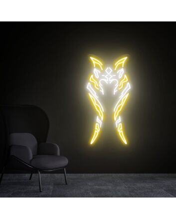 Enhance Your Space with Star Wars LED Neon Sign Ahsoka Tano Anime Neon Light Sign, Perfect for Office, Bar, and Geek-Themed Weddings.