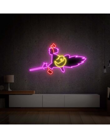 Brighten your child's bedroom and enchant playdates with Super Magical Girl Led Uv Neon Sign Wall Art Kids Room Decor.