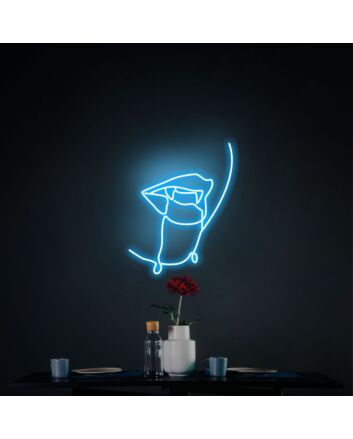 Transform Your Space into a Spooky Spectacle: Vampire Led Neon Sign Halloween Wall Decor for Home, Office, Store, Bar, or Vampire-Themed Parties.