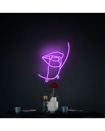 Transform Your Space into a Spooky Spectacle: Vampire Led Neon Sign Halloween Wall Decor for Home, Office, Store, Bar, or Vampire-Themed Parties.