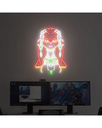 Brighten Your Gaming Room or Add a Fantasy Touch to Weddings with the Zelda Led Neon Sign Mipha Led Sign Legend Of Zelda Art Led Neon Sign.