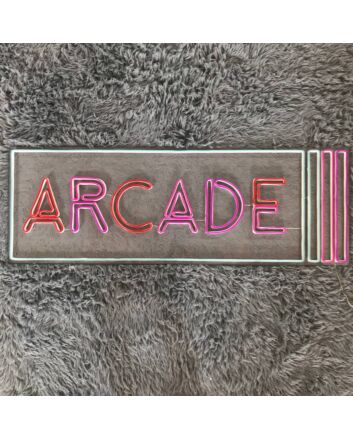 Level Up Your Entertainment Space: Perfect for Home, Bar, and Arcade with the Arcade Game Machine LED Neon Sign