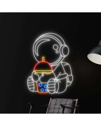 Enhance Your Space with the Bubble Tea LED Neon Sign: Perfect for Cafes, Home Bars, and Themed Parties