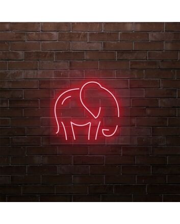 Elephant LED Sign