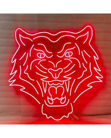 Tiger Head LED Neon Sign