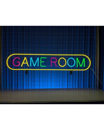Level Up Your Entertainment Space: Game Room LED Neon Sign, Perfect for Arcade Bars, Man Caves, and Party Ambiance Lighting.