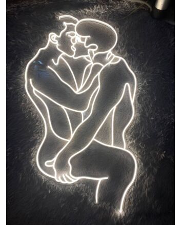 Brighten Your Next Event: Gay Couple Making Love Led Neon Sign for Home, Office, Store, Bar, Wedding, and Party Ambiance.