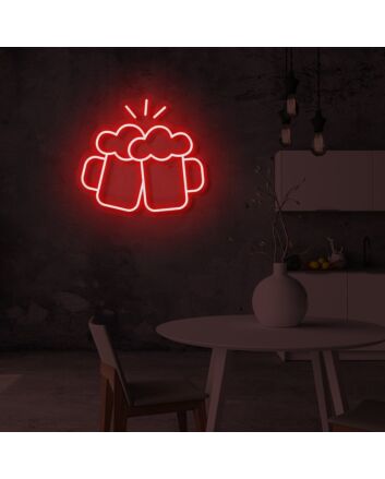 Beer Cheers LED Sign