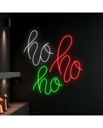 Spruce Up Your Festive Spirit in Home, Office, and Storefronts with Hohoho Led Neon Sign Christmas Led Light Christmas Deco Santa Claus.