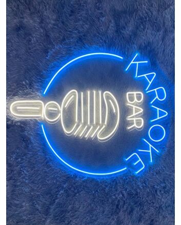 Elevate Your Entertainment Space - Perfect for Parties, Home Bars, and Podcast Studios with the Karaoke Bar Led Neon Sign Podcast Neon Led Light.