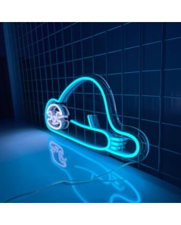 Brighten Up Your Christmas and Spruce Up Your Home with Lazy Sloth Lying On The Floor LED Neon Sign for a Whimsical Touch in Offices, Stores, and Festive Gatherings.