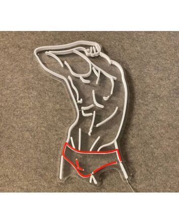 Naked Male Led Neon Sign Panti Gay Body Club Neon Led Sign