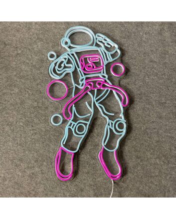 Neon Sign Spaceman Led Sign Wall Decor Led Light Lover Deco