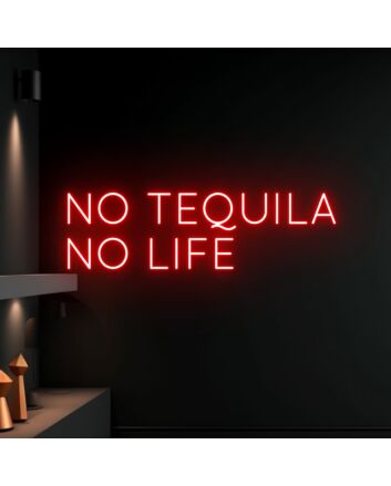No Tequila No Life Led Neon Sign Tequila Neon Light Sign Restaurant Decor Bar Club Decor