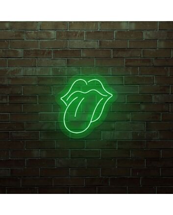 Pop Tongue LED Sign