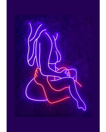 OraOral Sex Couple Naked Led Neon Sign Bedroom Deco