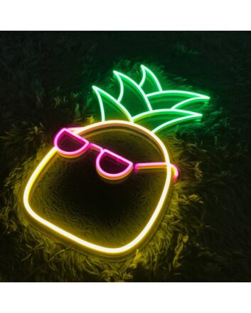 Pineapple Led Neon Sign Restaurant Bar Club Decor