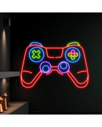 Room Bedroom Bar Decor Game Controller Led Neon Sign Light Game Room Sign