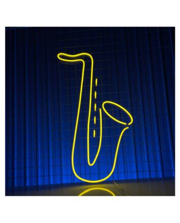 Saxophone Led Neon Sign Saxophone Led Sign Saxophone Neon Light Bar Club Decor