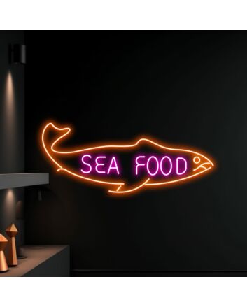 Fishing Man Lover Decor Led Neon Sign Animal Led Light