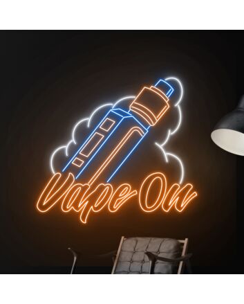 Smoking Machine Led Sign Wall Led Art