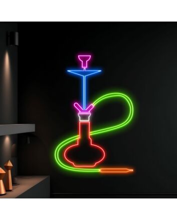 Smoking Shop Neon Light Shop Wall Led Art Leaf Led Light Smoking Sign
