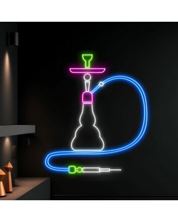 Smoking Shop Wall Led Art Leaf Led Light Smoking Sign