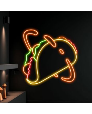 Tacos Led Neon Sign Tacos Led Sign Tacos Neon Light Custom Tacos Led Light