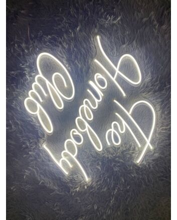 The Homebody Club Quote Pub Bar Hanging Led Neon Sign