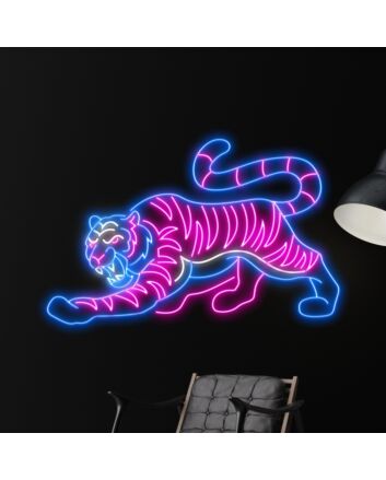 Tiger Led Neon Sign Children Room Neon Light Room Kid Decor